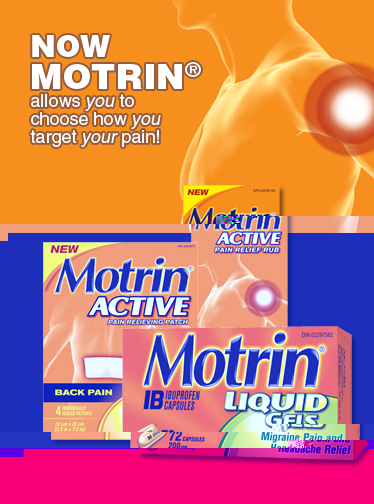 Motrin Headache and Migraine Relief